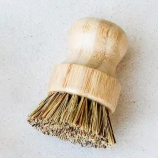 Tilley + Me Set of 2Sustainable Bamboo Pot Scrubber - Tough on Stains, Gentle on Earth